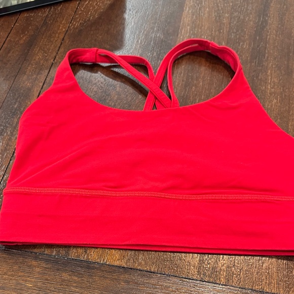 lululemon athletica Other - Lululemon Women's Red Sports Bra size 8